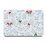 christmas  Manatee Small Doormat