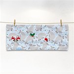 christmas  Manatee Hand Towel