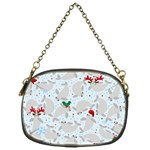 christmas  Manatee Chain Purse (One Side)