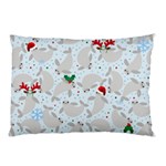 christmas  Manatee Pillow Case