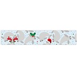 christmas  Manatee Flano Scarf (Large)