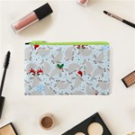 christmas  Manatee Cosmetic Bag (XS)