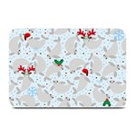 christmas  Manatee Plate Mat