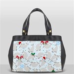 christmas  Manatee Oversize Office Handbag