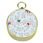 christmas  Manatee Gold Compass