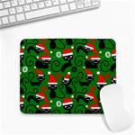 Christmas Santa Cats Small Mousepad