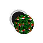 Christmas Santa Cats 1.75  Magnet