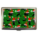 Christmas Santa Cats Cigarette Money Case