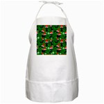 Christmas Santa Cats BBQ Apron