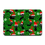 Christmas Santa Cats Small Doormat