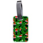 Christmas Santa Cats Luggage Tag (two sides)