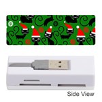 Christmas Santa Cats Memory Card Reader (Stick)