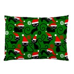 Christmas Santa Cats Pillow Case (Two Sides)