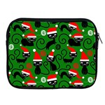 Christmas Santa Cats Apple iPad Zipper Case