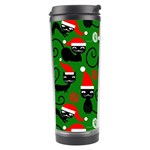 Christmas Santa Cats Travel Tumbler