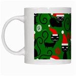 Christmas Santa Cats White Mug