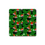 Christmas Santa Cats Magnet (Square)