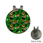 Christmas Santa Cats Golf Ball Marker Hat Clip