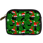 Christmas Santa Cats Digital Camera Leather Case