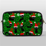 Christmas Santa Cats Toiletries Bag (One Side)