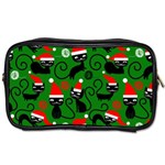 Christmas Santa Cats Toiletries Bag (Two Sides)