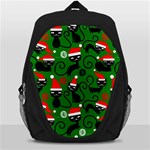 Christmas Santa Cats Backpack Bag