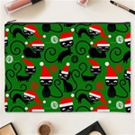 Christmas Santa Cats Cosmetic Bag (XXXL)