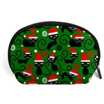 Christmas Santa Cats Accessory Pouch (Large)