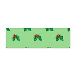 sequin christmas Holly Sticker (Bumper)