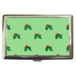 sequin christmas Holly Cigarette Money Case