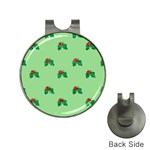 sequin christmas Holly Golf Ball Marker Hat Clip