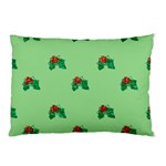 sequin christmas Holly Pillow Case