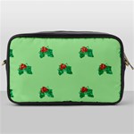 sequin christmas Holly Toiletries Bag (One Side)