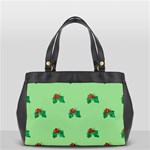 sequin christmas Holly Oversize Office Handbag (2 Sides)