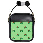 sequin christmas Holly Girls Sling Bag