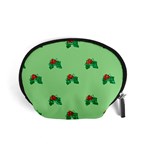 sequin christmas Holly Accessory Pouch (Small)