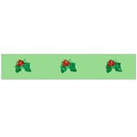 sequin christmas Holly Flano Scarf (Large)