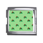 sequin christmas Holly Mega Link Italian Charm (18mm)