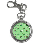 sequin christmas Holly Key Chain Watch