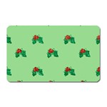 sequin christmas Holly Magnet (Rectangular)