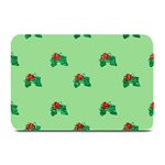 sequin christmas Holly Plate Mat