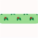 sequin christmas Holly Large Bar Mat