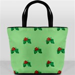 sequin christmas Holly Bucket Bag