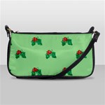 sequin christmas Holly Shoulder Clutch Bag