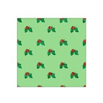 sequin christmas Holly Satin Bandana Scarf