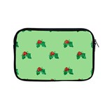 sequin christmas Holly Apple MacBook Pro 13  Zipper Case