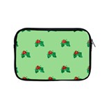 sequin christmas Holly Apple MacBook Pro 15  Zipper Case