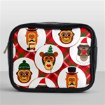 christmas hipster monkeys  Mini Toiletries Bag (One Side)