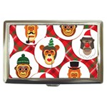 christmas hipster monkeys  Cigarette Money Case