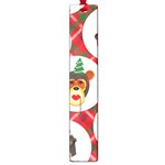 christmas hipster monkeys  Large Book Mark